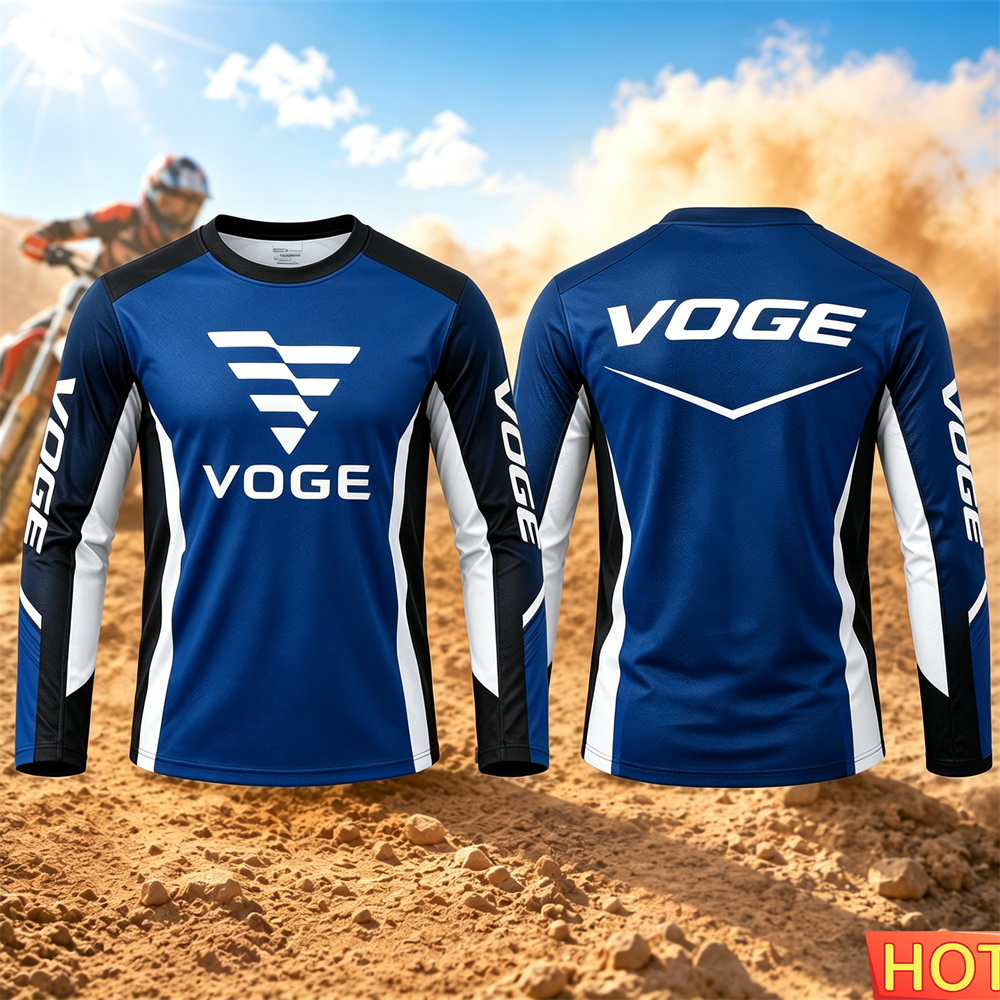 Outdoor Adventure Outfit - Kaos Lengan Panjang untuk Berkendara Motor,