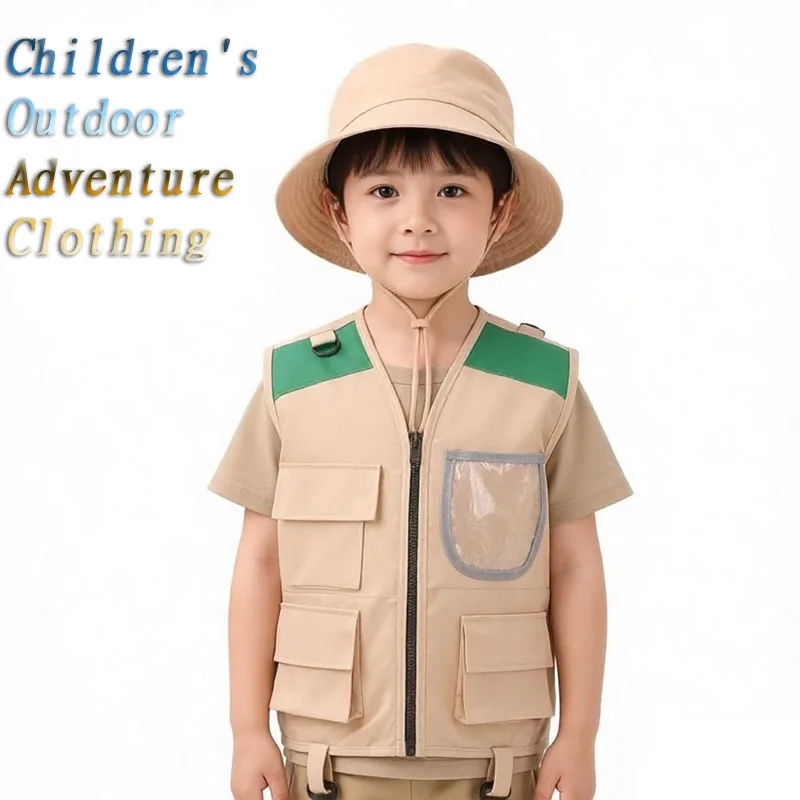 Outdoor Adventure Kit For Kids - Kostum Halloween untuk Anak-anak: Topi Penjelajah,