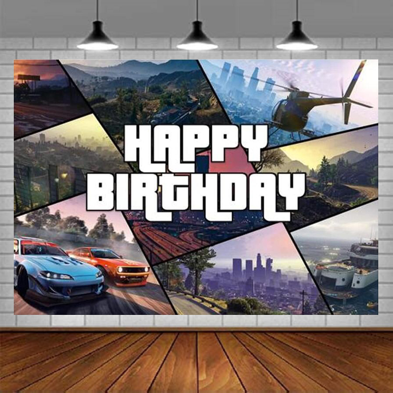 Outdoor Adventure Birthday Party - Latar Belakang Fotografi Permainan Ulang Tahun
