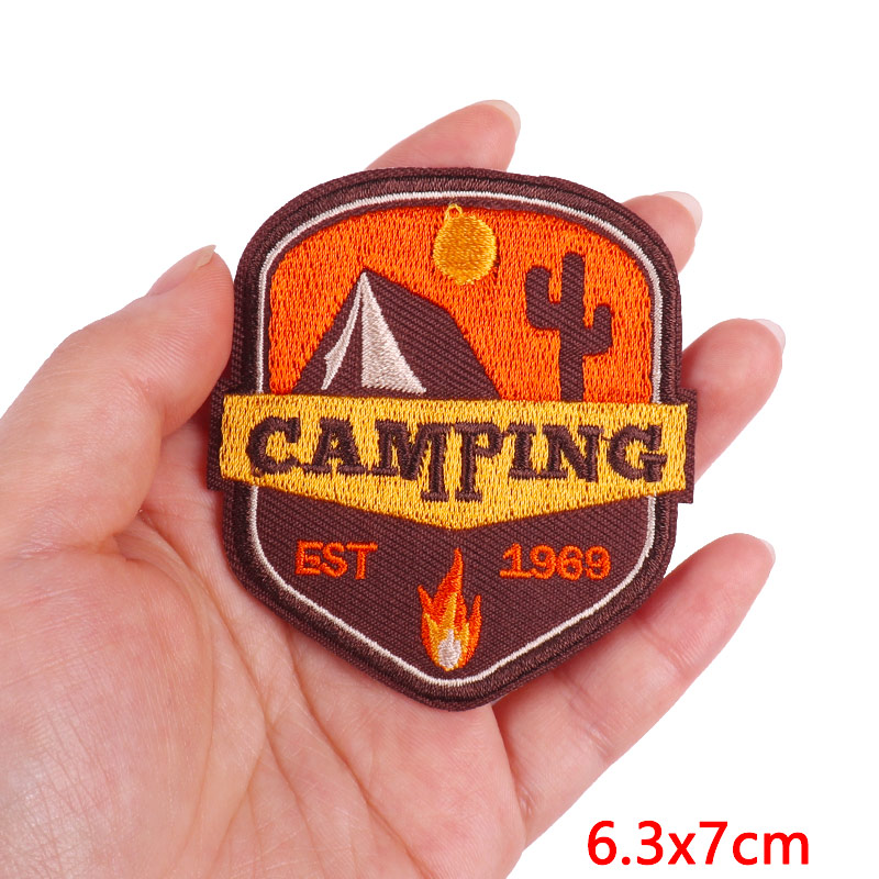 Patch bordir petualangan berke - Outdoor Adventure Outfit ulasan dan harga
