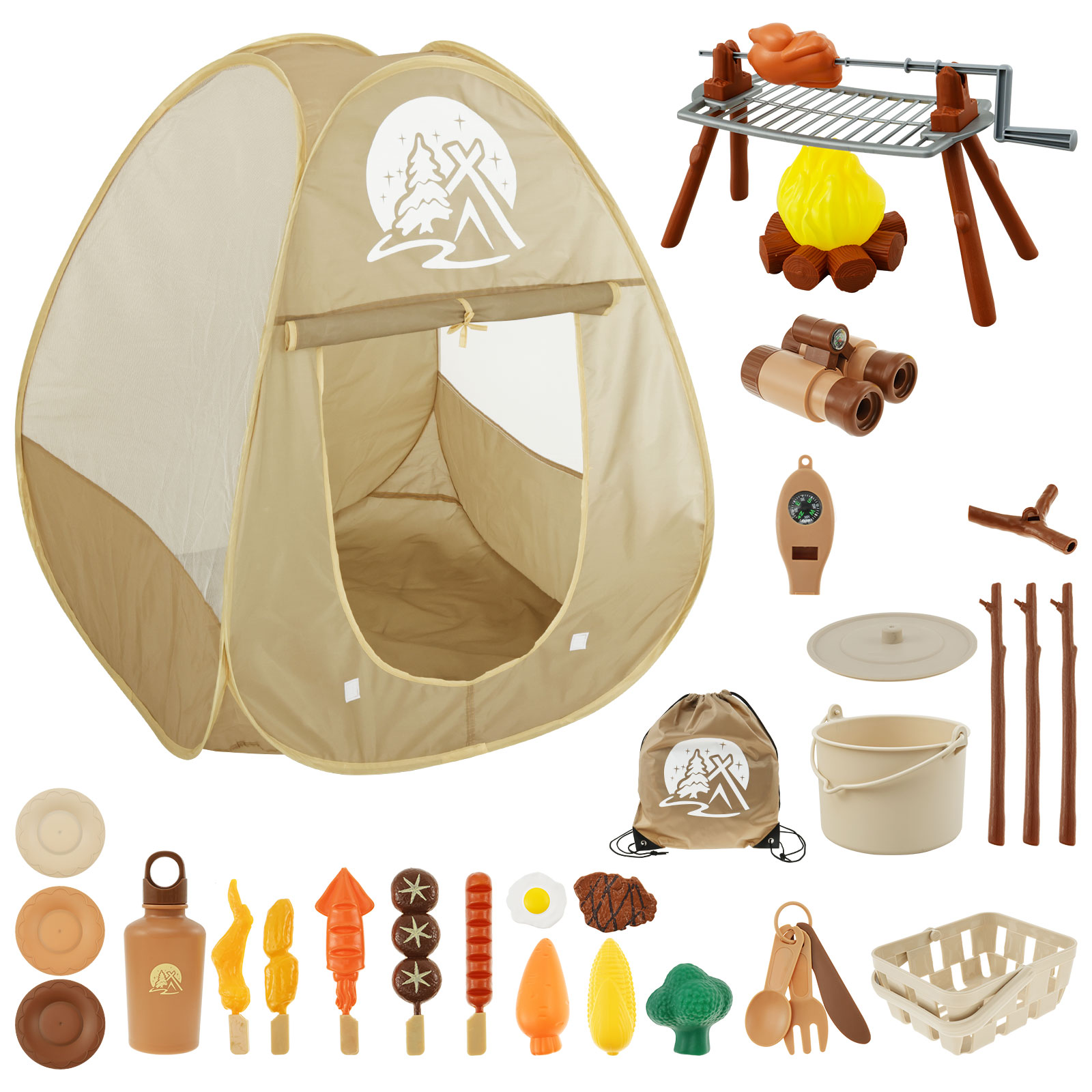 Set Mainan Berkemah Anak-anak  - Outdoor Adventure Kit For Kids ulasan dan harga